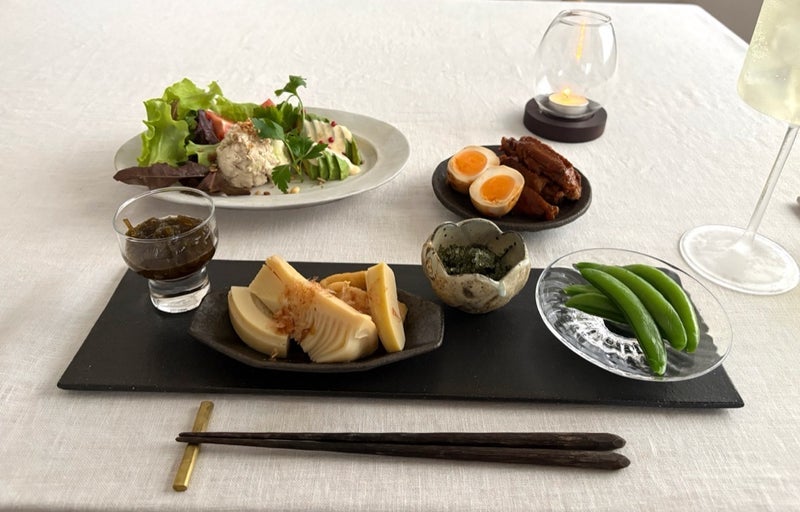 1人先に始めるほんと好きな晩酌の画像