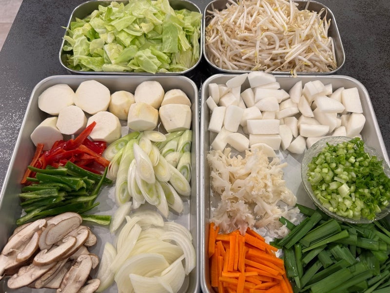 堀ちえみの夫 13種類の野菜で夕飯の画像