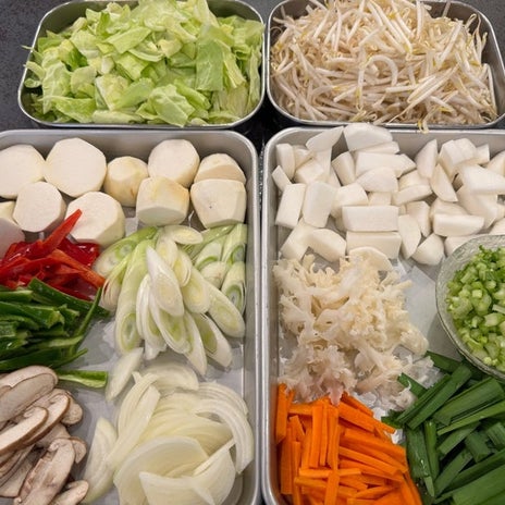 堀ちえみの夫 13種類の野菜で夕飯の画像