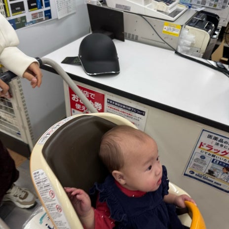1週間分の備えを次女と買い出しの画像