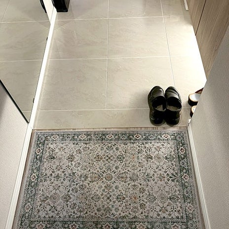 1日置きに這いつくばって拭く玄関の画像