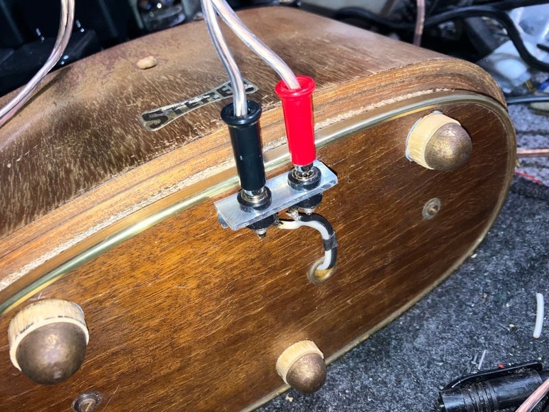 気に入らないスピーカーの接続改良の画像