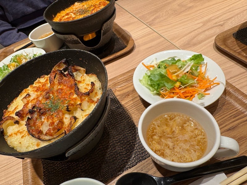 堀ちえみ 夫と娘と3種のドリアの画像