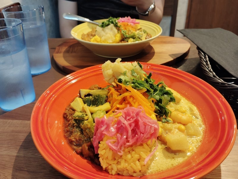 彼氏の家で彼氏が作ったスープカレーの画像