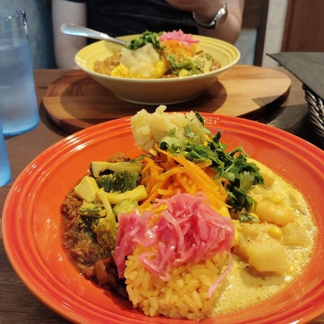 彼氏の家で彼氏が作ったスープカレーの画像