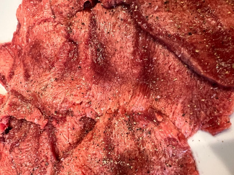 コストコの牛タンを余す事なく料理の画像