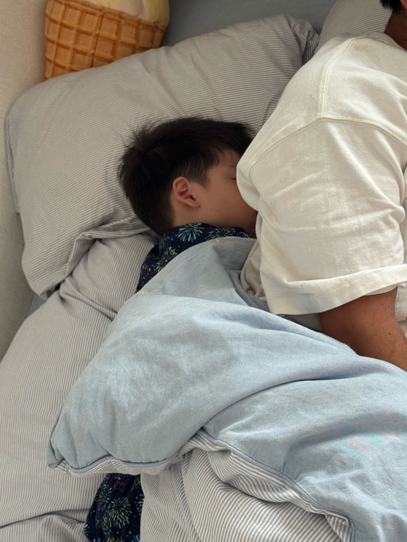 だいた 夫の日焼けで歯がガタガタの画像