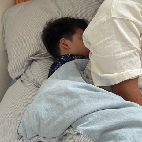 だいた 夫の日焼けで歯がガタガタの画像