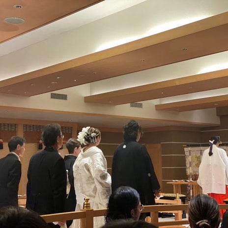 ぷちあや 神前式も執り行った結婚式の画像