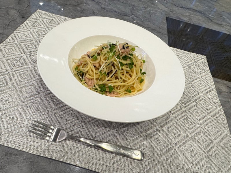 堀ちえみの夫 ツナ塩昆布パスタの画像