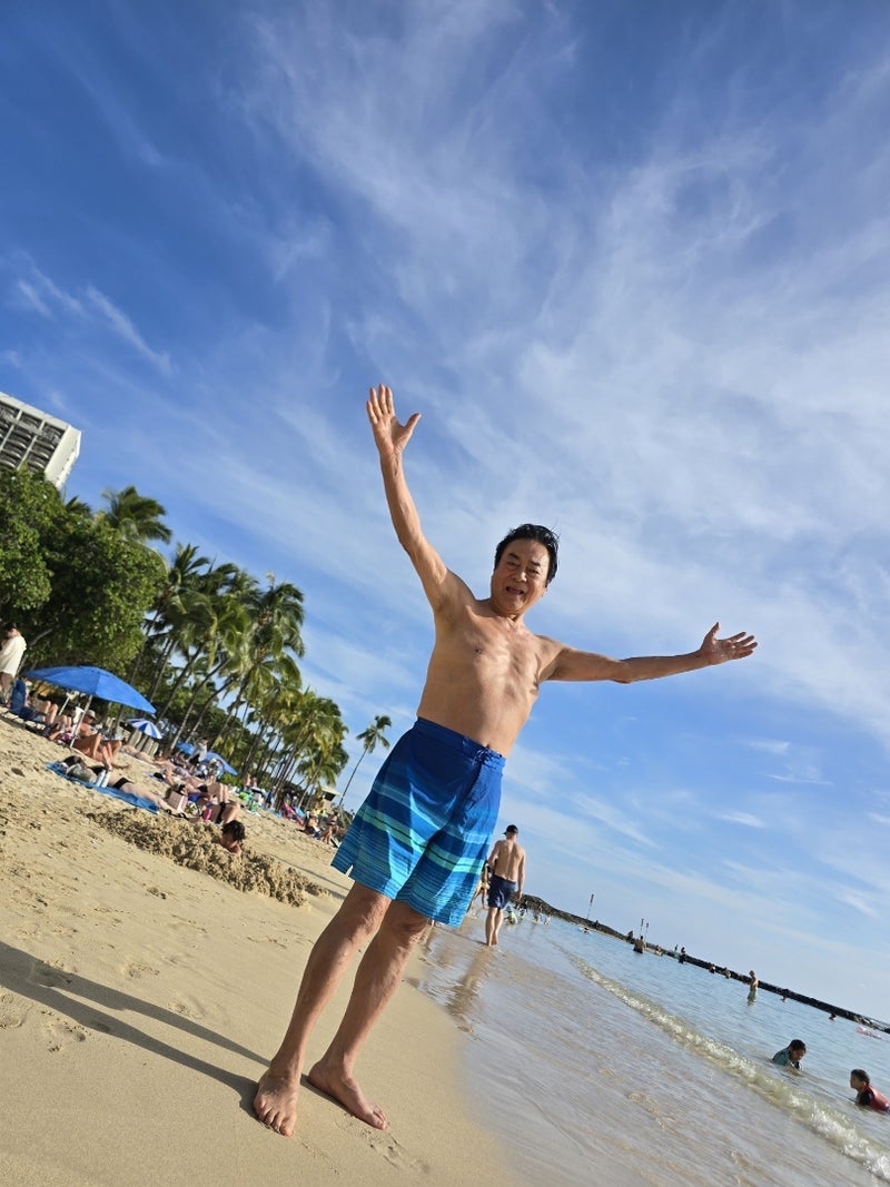 高橋英樹 ビーチと貸し切りジャグジーの画像