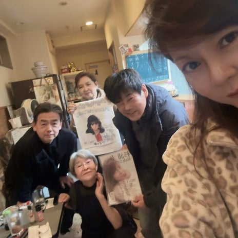 母とずっと行っていた店での挨拶の画像