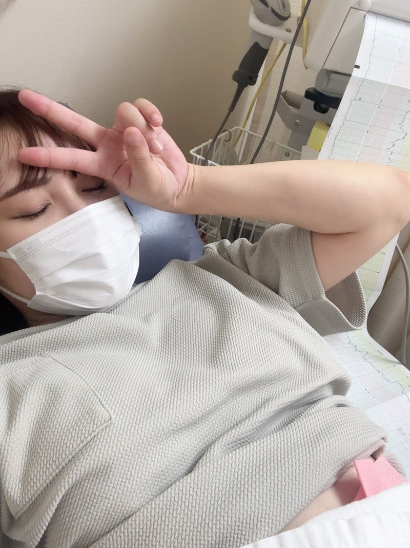 陣痛間隔5分で車イスで病院到着の画像
