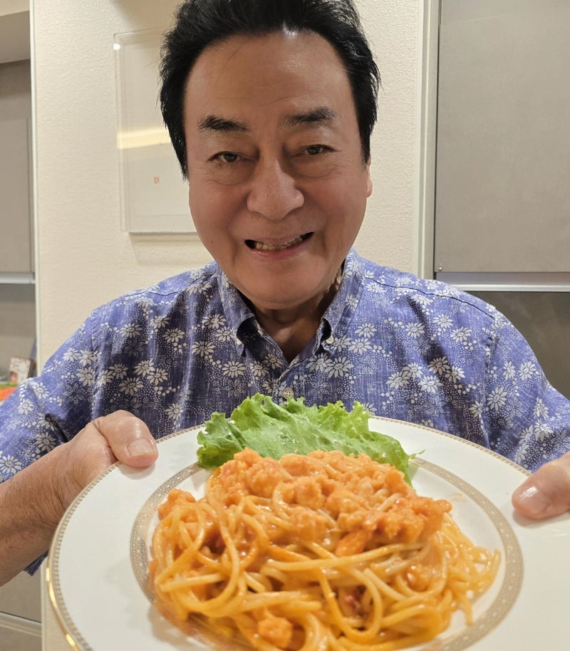 高橋英樹 カニたっぷりクリームパスタの画像