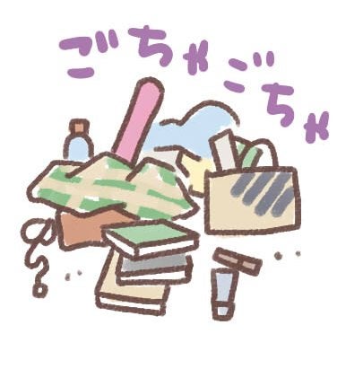 身内の物屋敷で眠れない不安の画像