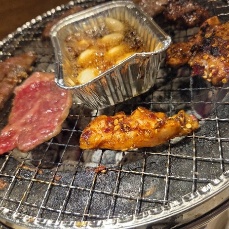 焼肉やさんで初めて出たチップ画面の画像