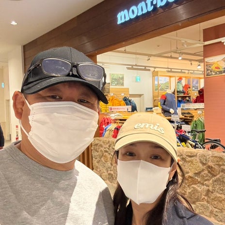 若乃花 娘のスキーインナー購入の画像