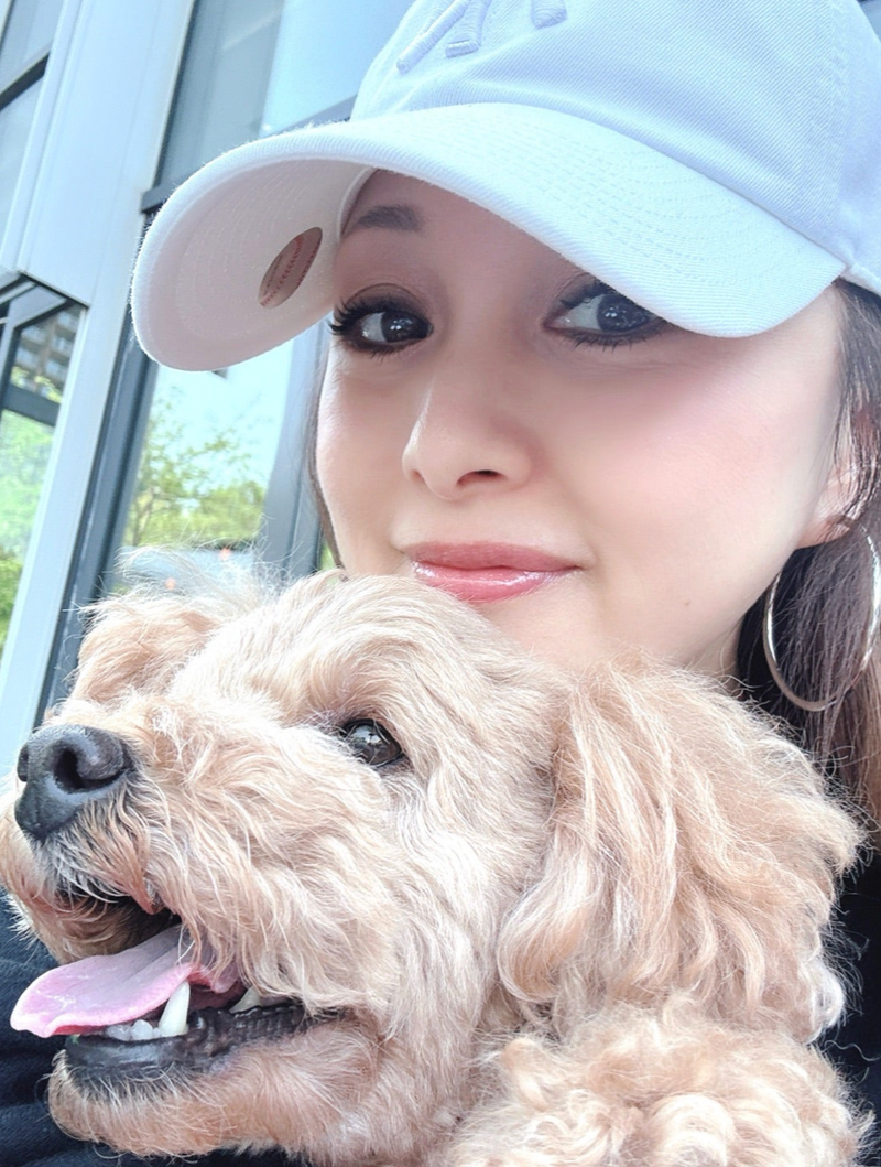 美奈代 愛犬リルが10歳の誕生日の画像