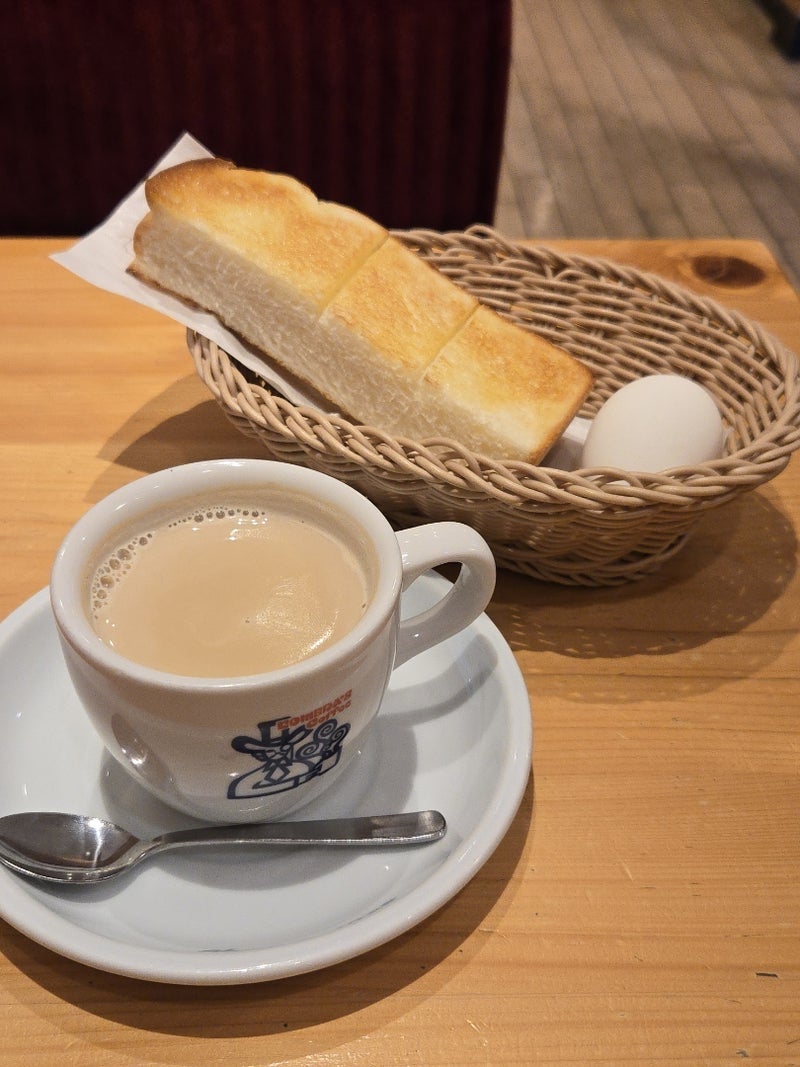 久々のコメダ珈琲店でのモーニングの画像