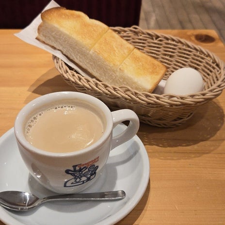 久々のコメダ珈琲店でのモーニングの画像