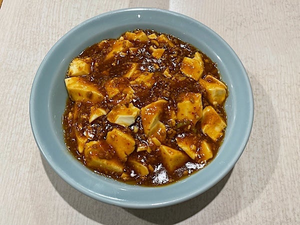 挽肉たっぷり旨味重視の麻婆豆腐丼の画像