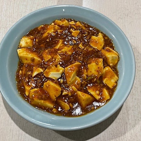 挽肉たっぷり旨味重視の麻婆豆腐丼の画像