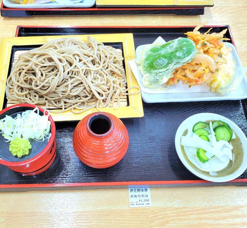 売り切れてしまう限定の美味しい蕎麦の画像