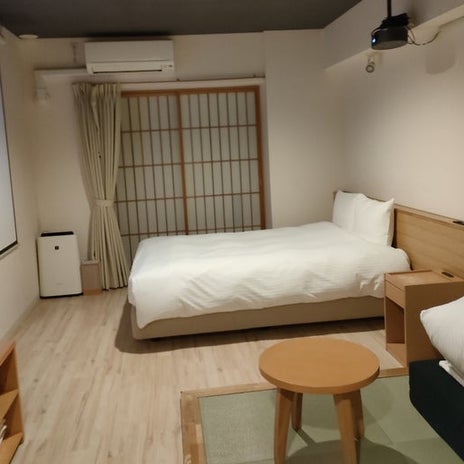 子どもと泊まった土足厳禁の部屋の画像