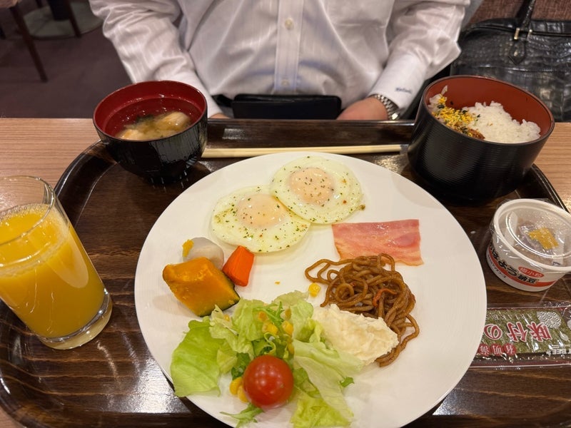 堀ちえみ 変わらないビュッフェの朝食の画像