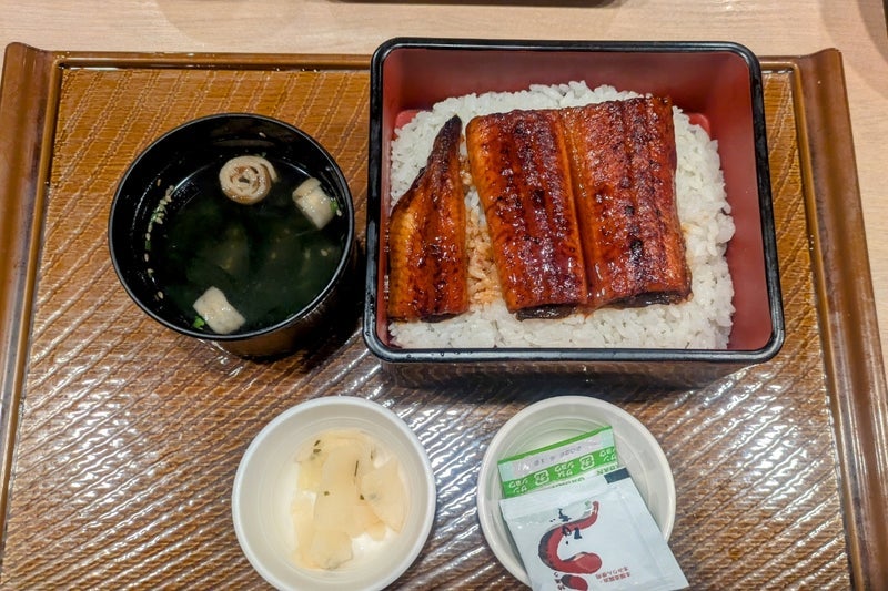 33%offクーポンで頼んだうな重の画像