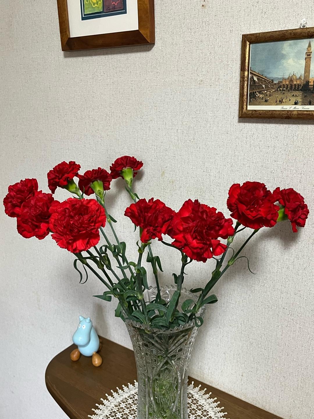 92歳の母に10本買ってみた花の画像