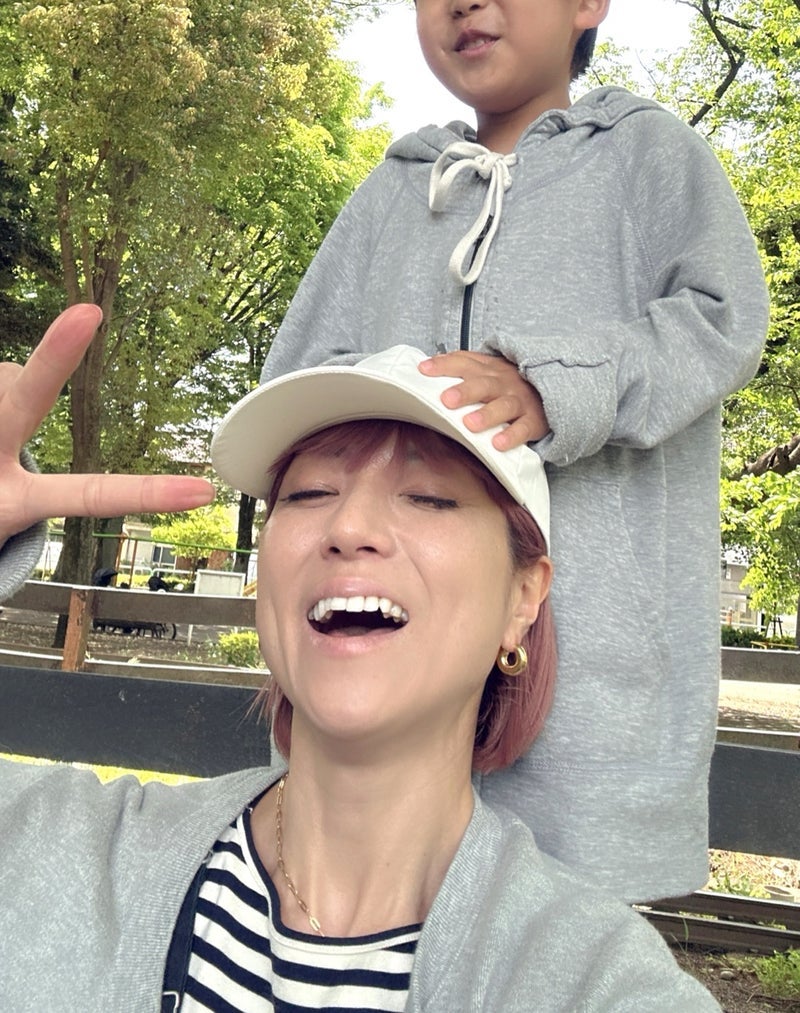 hitomi 楽しい三男との「遠足」
