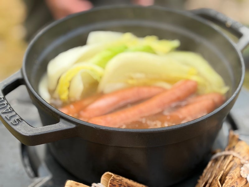 旨味が増したポトフと冷凍ちまきの画像