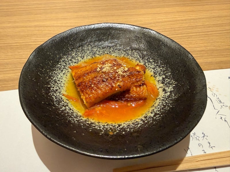 初めてのうなぎのアラビアータの画像