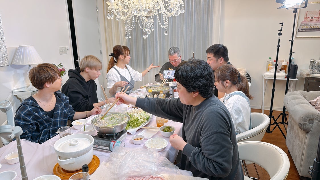 美奈代 3kgの肉を用意して食事会