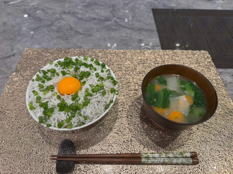堀ちえみ お肌に良いしらす丼の画像