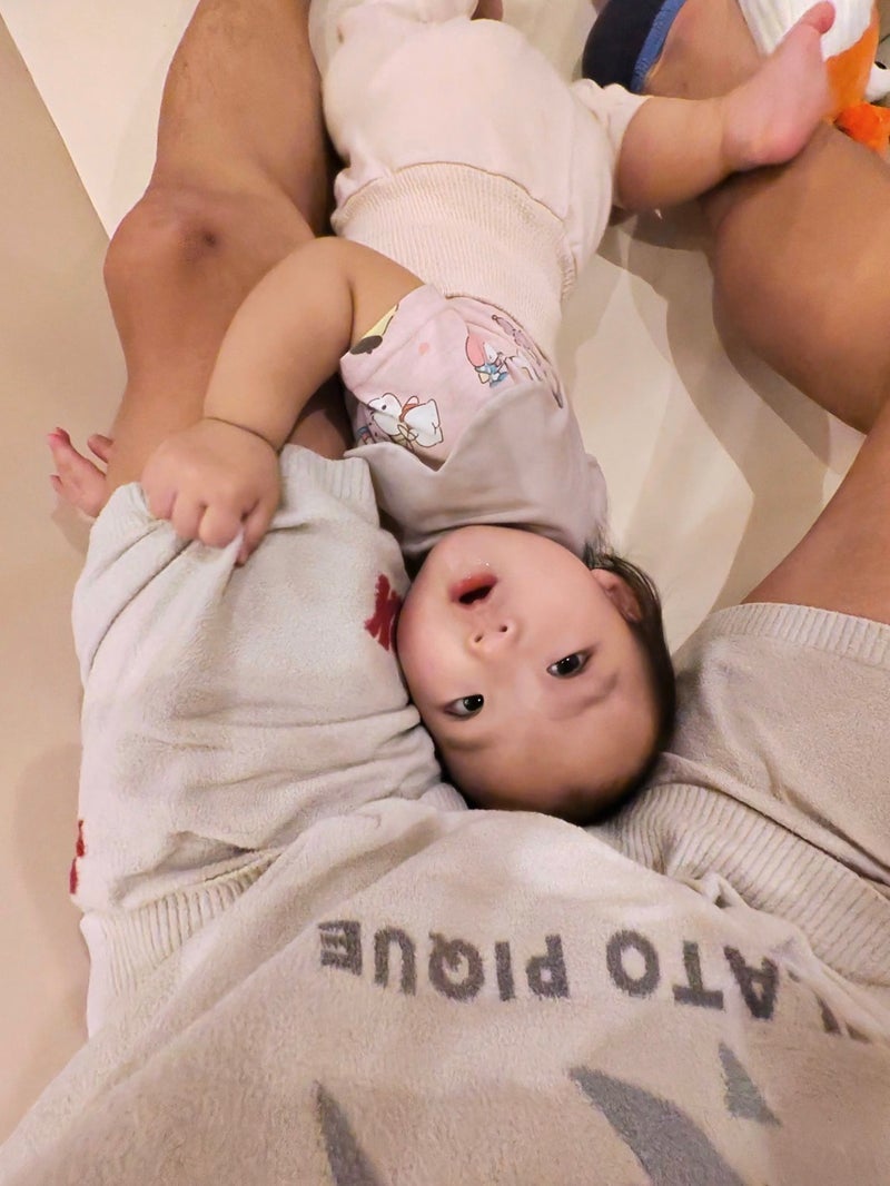 杉浦太陽 撮れなかった娘の表情の画像