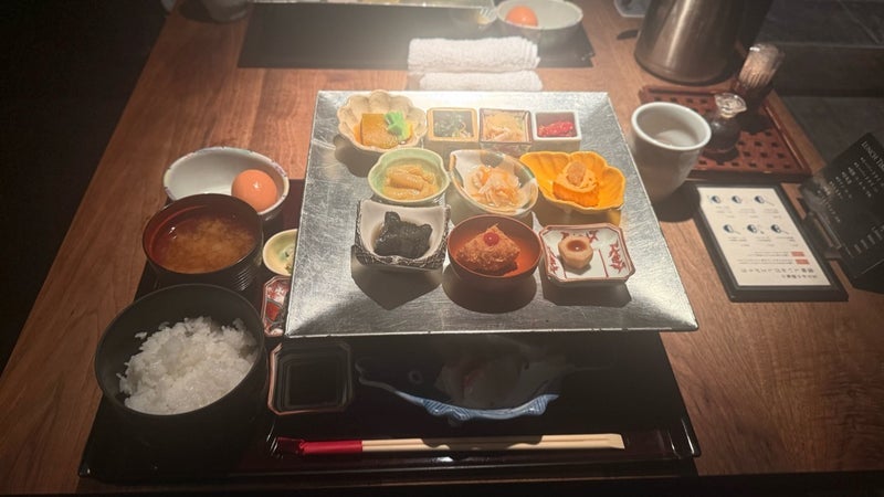 ホルモン療法を始めた日の食事記録の画像
