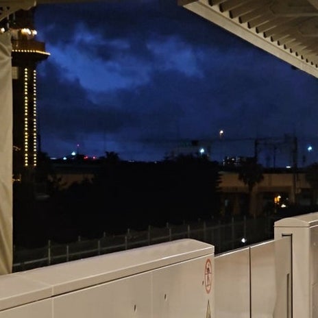 豪雨で首都高が怖く走った下道の画像