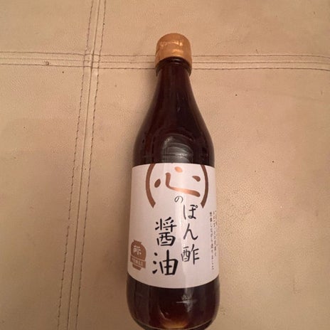 アグネス 出汁とポン酢醤油の頂き物の画像