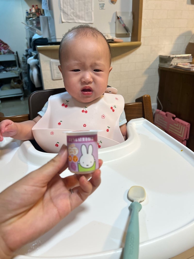 あんまり食べなかったヨーグルトを完食の画像