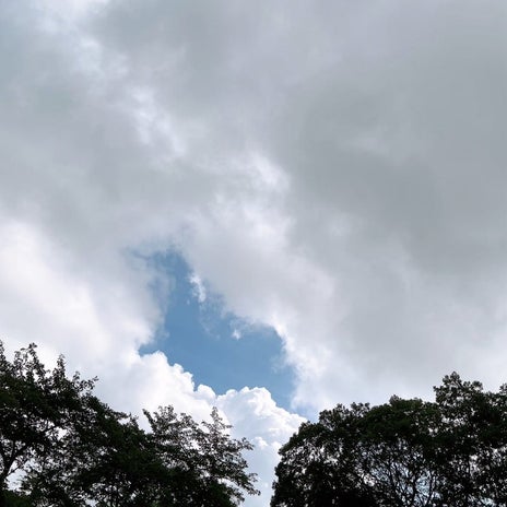 渡辺美奈代 雲の合間から青空の画像