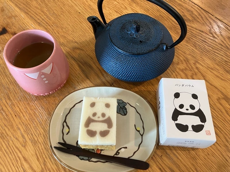 ついに購入したコラボ商品の湯呑みの画像