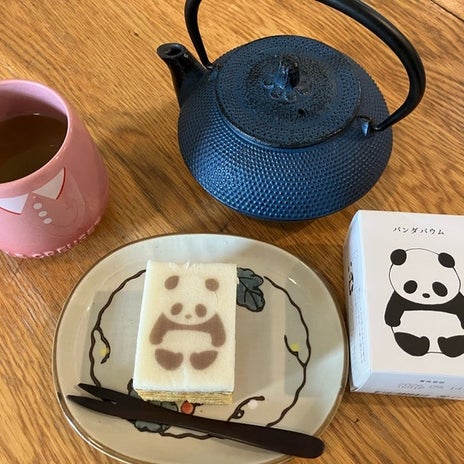 ついに購入したコラボ商品の湯呑みの画像
