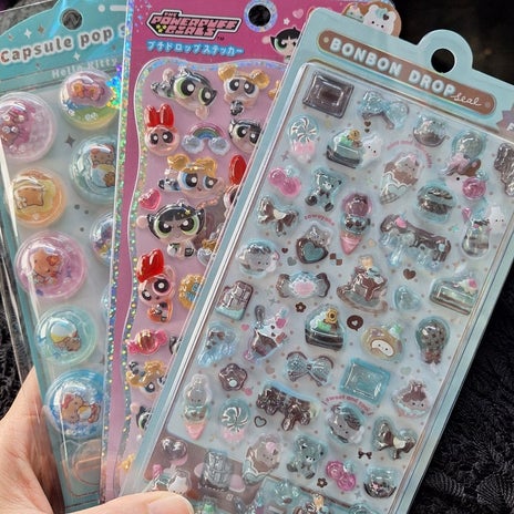 ついつい買ってしまった可愛いシールの画像