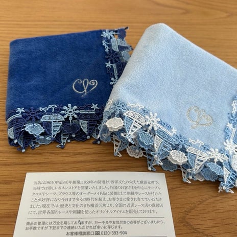 可愛くて使うのが勿体無いハンカチの画像