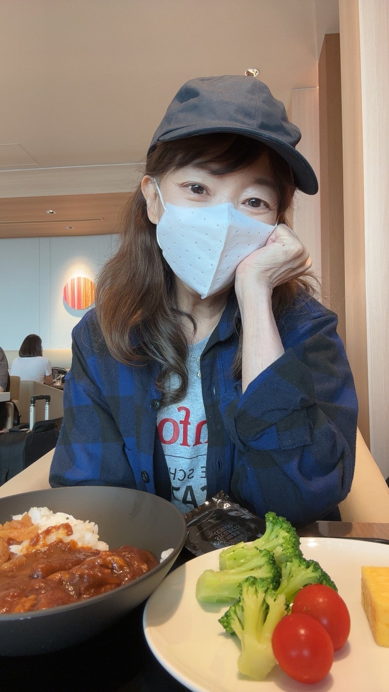 アグネス 香港へ帰る前の朝カレーの画像
