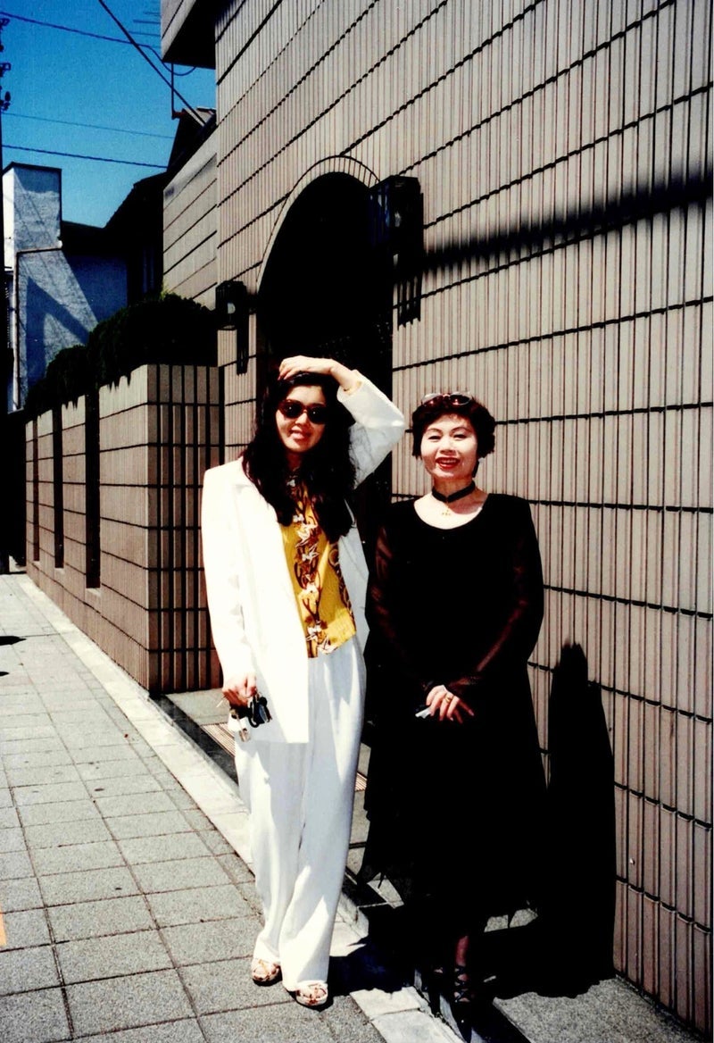 藤あや子 22年前に逝去した母の画像