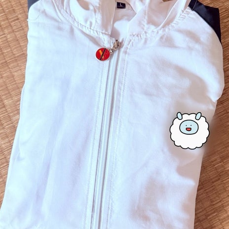 驚いた息子の高機能な学校ジャージの画像