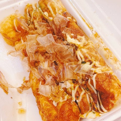 美奈代 ドーナツ後のたこ焼きの画像